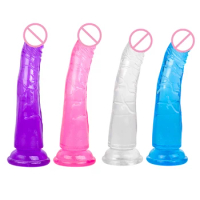 Big Realistic Dildo with Suction Cup Vagina Massager Real Penis Dildo Erotic Anal Plug Sex Toys for Women Lesbian Masturbation