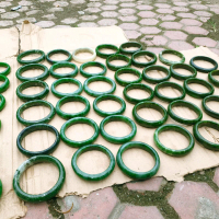 BANGLE JADE GELANG BATU GIOK ASLI ACEH GELANG NEPHRITE JADE