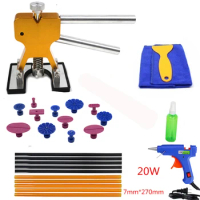 Dent Remove Tools Paintless Car Dent Repair Tool Dent Removal Dent Puller Tabs Dent Lifter Tool Kit Hand Tool Set