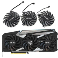 NEW 85MM 4PIN CF-12915S RTX 3060 3070 GPU Fan，For INNO3D GeForce RTX 3060、3060TI、3070、3070TI iCHILL X3 Video card cooling fan
