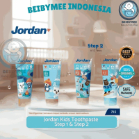 Beibymee Jordan Pasta Gigi Bayi Step 1 (0-5 tahun) / step 2 (6-12thn) 75gr