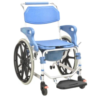 Commode Chair Toilet Portable Folding Commode Wheelchair Shower Disable Chairs for Bathrooms