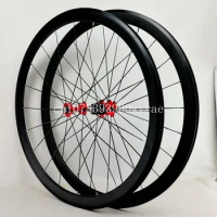 Bicycle Wheel Road Bike 700C 40MM Power Rim Wheelset Sealed Bearing Ultralight 12Speed Guidao Mtb Carbon Bike Accessories