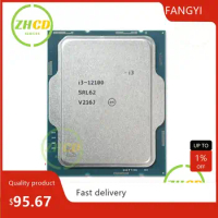 i3 12100 For Intel Core CPU Processor New I3-12100 3.3GHz 4 Core 8 Threads 65W LGA 1700