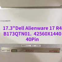 Matrix voor Laptop 17.3 "LED Scherm LCD B173QTN01.4 Voor Dell Alienware 17 R4 2560X1440 40Pin Display vervanging