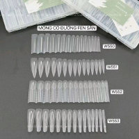 Móng úp MR Nail dual form tạo fench đầu móng có đường kẻ sẵn ( hộp dài 150 móng )