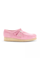 Clarks Womens Wallabee. Shoes - Candy Pink