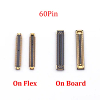 10-20PCS 60Pin USB Charging FPC Connector For Samsung Galaxy S22 Ultra S908B/5G S901B/S22 Plus S906B LCD Display Charger Port