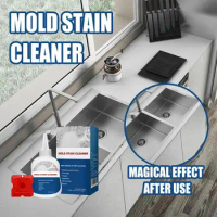 Mold Stain Remover Gel 100ml Home Mold Stain Cleaning Gel Household Cleaner Grout Cleaner Stain Remover For Home Sink Kitchen