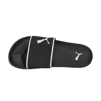 Puma Leadcat 2 Shower 男鞋 黑白色 大Logo 休閒 一片拖 魔鬼氈 拖鞋 38414001