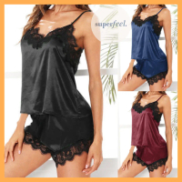 SFL PIYAMA PAJAMAS NIGHT DRESS BAJU SET CELANA TIDUR MALAM SLEEPWEAR NIGHTDRESS SEXY SATIN GLOSS WAR