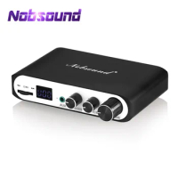 Nobsound M3 Mini Bluetooth 5.0 Digital Amplifier Home/Car/Marine Speaker Amp TPA3116 Class D Bass Amplifier USB Player 50W×2