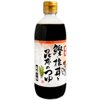 【Tiger醬油】萬榮堂鰹魚香菇昆布麵味露(500ml)