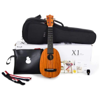 Enya 21 inch EUP-X1 Pineapple HPL KOA Ukulele Acoustic Uke 4 Strings Hawaii Guitar With Bag Accessories