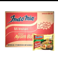 Indomie Mi Instan Rasa Ayam Bawang 1 Dus Lengkap Dengan Minyak Bawang
