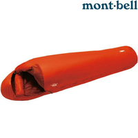 Mont-Bell Seamless Hugger 800 #1 無隔間羽絨睡袋 1121399 OG-R 右開橘色