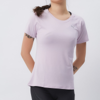 Puma 慢跑系列 Cloudspun 女款 紫色 短袖 T恤 排汗 歐規 52496160