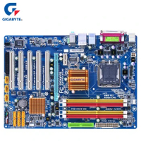 Gigabyte GA-P43-ES3G 100% Original Motherboard LGA775 DDR2 USB2.0 16G P43 P43-ES3G Desktop Mainboard SATA2 Systemboard Used