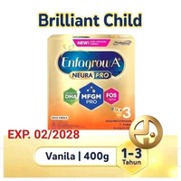 ENFAGROW A+ 3 400 gram PLAIN / VANILA / MADU SUSU ENFA A A3 400gr gr g Rasa Vanila