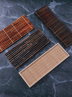 刺身裝飾竹排擺盤竹籬笆竹墊日料烤肉裝飾品拼盤擺件海鮮姿造道具