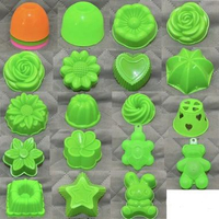 (12 pcs) Cetakan Kue / Agar / Pudingyy / Jelly / Kue Talam / Putu Ayu Jasmine