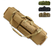 Tactical Hunting Gun Bag Airsoft Rifle Gun Carry Case Nylon Pouch Gun Holster Military Equipment Shooting Wargame Protection Bag