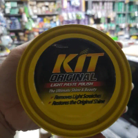 Kit kaleng kuning 225gr 225 gr original paste wax poles kompon mobil