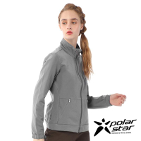 【PolarStar】女 內刷毛保暖外套『灰色』P20206