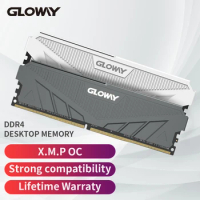Gloway Memoria Ram DDR4 3200mhz (8GBx2pcs) 16GB 3600mhz 32GB DIMM For Computador Memory RAM with Heat Sink