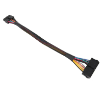 24 Pin to 14 Pin ATX PSU Main Power Adapter Braided Sleeved Cable for IBM for Lenovo PC and Servers 