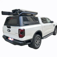 Auto accessories truck canopy topper camper pickup for Ford RANGER RA (Next Gen) DC 2022+ HYBRID CANOPY