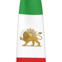 Emblem Of Iran Lion And Sun Flag Of Iran Striped Necktie Men'S Neck Ties Mens Party Business Neckties Soft Skil Tie