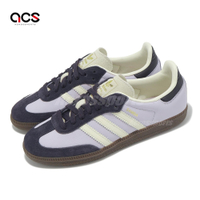 adidas 休閒鞋 Samba OG W 女鞋 紫白 復古 低筒 德訓鞋 愛迪達 JI4209
