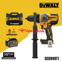 promo spesail ramadah Cordless Impact Drill Dcd 999 Dewalt Dcd999T1 Mesin Bor Baterai 13Mm Termurah 