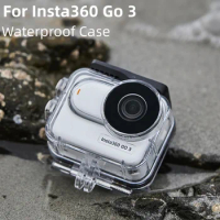 Waterproof Case for Insta360 Go 3 Tranparent Diving Shell for Insta360 Go 3 Electronics Camera Accessories for Insta360 Go 3