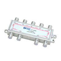 【TOWNWARD 大城科技】電視八分配器 1進8出(工程 無線電視 有線電視 型號:DVT-2628A)