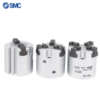 MHS3 MHS4 Parallel Air Gripper ใหม่ SMC 2-Finger 3-Finger 4-Finger Pnuematic กระบอก MHS3-50D MHS3-16