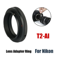 T2-AI Aluminium Lens Adapter T Ring For Nikon AF Mount D3 D50 D90 D800 D5100 D5200 D7000 D7100 D5300 D5000 D3300 DSLR Camera