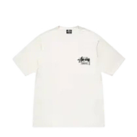 STUSSY STOCK TAIWAN TEE WHITE