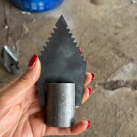 Mũi khoan đất răng cưa đơn M27 ren mịn