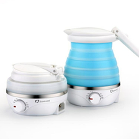 燒水壺 旅行電熱水壺折疊水壺硅膠便攜燒水壺 雙十一購物節