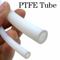 PTFE Tube 600V ID 1-2-2.5-3-4-5-6-7-8-9-10-11-12-13-14-15mm F46 Insulated Hose Rigid Pipe Temperature Corrosion Resistance