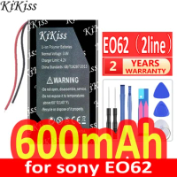 600mAh KiKiss Powerful Battery 342243 (2line) for sony EO62 music player