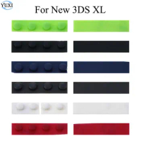 YuXi Front Back Housing Shell Screw Feet Cover For New 3DS XL LL Screw Feet Cover Screw Rubber Pads For New 3DSXL 3DSLL