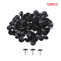Black Electroplated Bubble Nails Pointed Bubble Nails Door Nails Picture Nails Large Head Nails Home Hardware