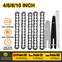 4 Inch 6 8 Inch Mini Steel Chainsaw Chains Electric Chainsaws Accessory Chains Replacement Mini Electric Chainsaw Chains