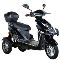2023 Factory Direct Sales 3 Wheeler Electric Scooter Large Capacity Three Wheel Cargo Tricycle China Kick Adult