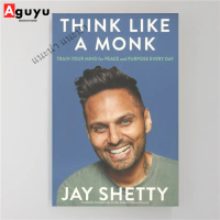 COD 【หนังสือภาษาอังกฤษ】Think Like a Monk: Train Your Mind for Peace and Purpose Every Day by Jay She