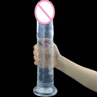 Huge Dildo Realistic Silicone Dildo Sex Toys for Woman Dick Huge Dildo Lesbian Sex Toy Homme G-spot Orgasme for Woman Men