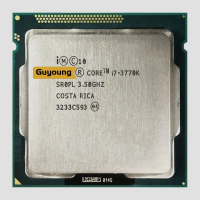 Intel Core i7-3770K/i7-3770K ซีพียูสี่คอร์ (Quad Core) ประมวลผลความเร็ว 3.5 GHz ใช้แล้ว ขนาดเคอร์เนล